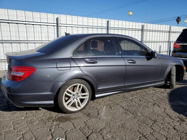 WDDGF4HB2ER306314 - 2014 MERCEDES-BENZ C 250 CHARCOAL photo 3