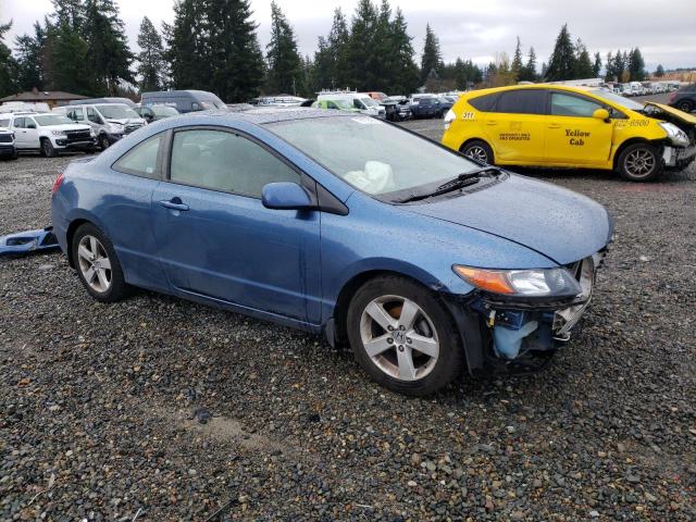 2HGFG12848H517681 - 2008 HONDA CIVIC EX BLUE photo 4