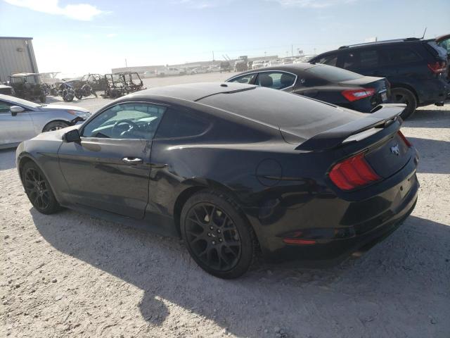 1FA6P8TH1J5176717 - 2018 FORD MUSTANG BLACK photo 2