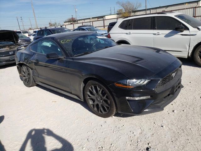 1FA6P8TH1J5176717 - 2018 FORD MUSTANG BLACK photo 4