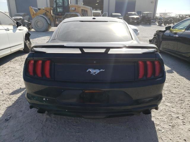 1FA6P8TH1J5176717 - 2018 FORD MUSTANG BLACK photo 6