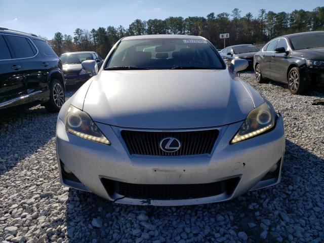 JTHBF5C22B5141254 - 2011 LEXUS IS 250 SILVER photo 5