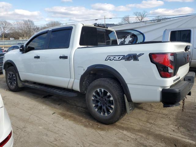 1N6AA1ED6PN104697 - 2023 NISSAN TITAN SV WHITE photo 2