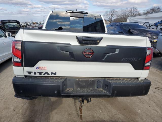 1N6AA1ED6PN104697 - 2023 NISSAN TITAN SV WHITE photo 6