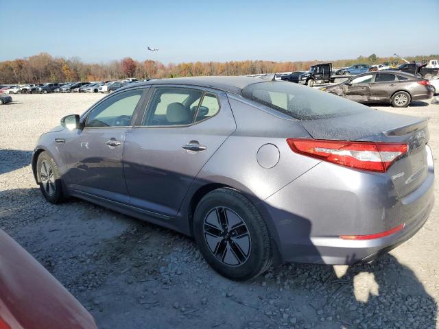 KNAGM4AD7C5015336 - 2012 KIA OPTIMA HYBRID GRAY photo 2