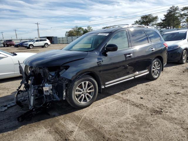 5N1AR2MN6FC646478 - 2015 NISSAN PATHFINDER S BLACK photo 1