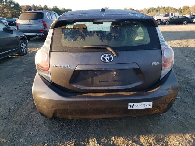 JTDKDTB35E1063229 - 2014 TOYOTA PRIUS C GRAY photo 6