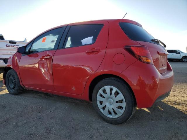 VNKKTUD35FA046655 - 2015 TOYOTA YARIS RED photo 2