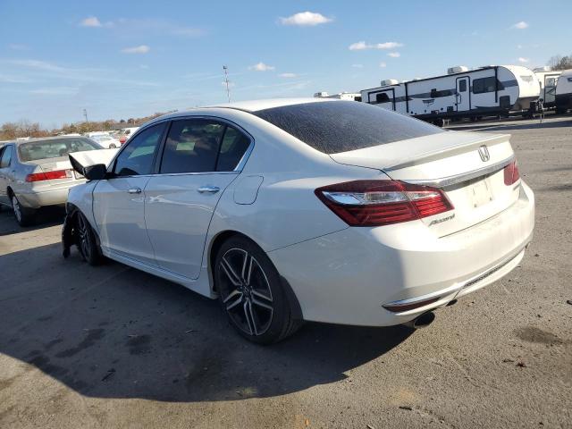 1HGCR2F51GA026128 - 2016 HONDA ACCORD SPORT Белый фото 2