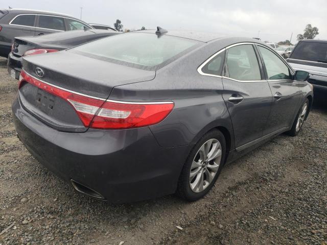 KMHFG4JG5CA129015 - 2012 HYUNDAI AZERA GLS GRAY photo 3