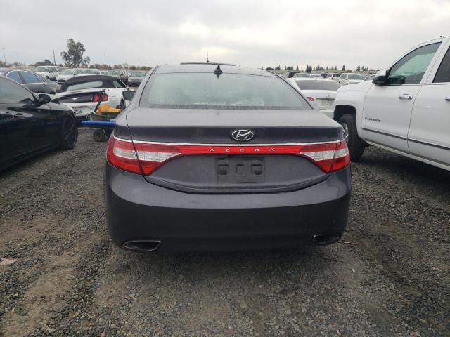 KMHFG4JG5CA129015 - 2012 HYUNDAI AZERA GLS GRAY photo 6