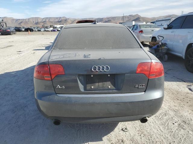 WAUDF68E15A498470 - 2005 AUDI A4 2.0T QUATTRO GRAY photo 6