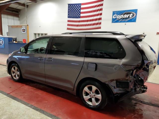 5TDKK3DC3ES495128 - 2014 TOYOTA SIENNA LE CHARCOAL photo 2