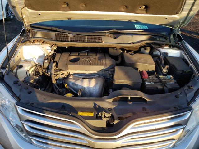 4T3BA3BB2AU019006 - 2010 TOYOTA VENZA SILVER photo 11