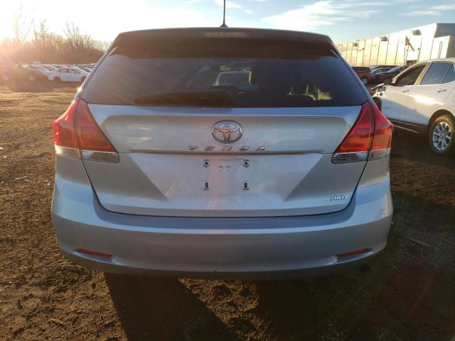 4T3BA3BB2AU019006 - 2010 TOYOTA VENZA SILVER photo 6