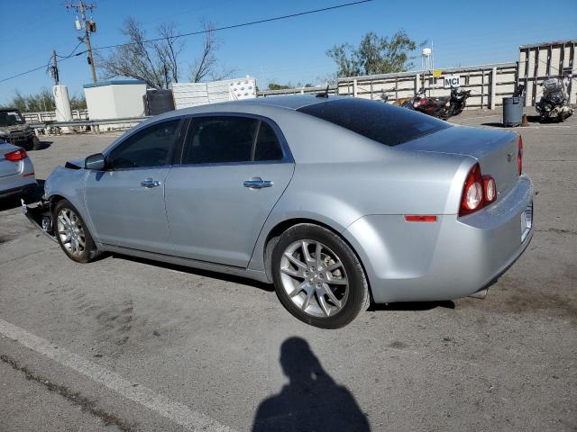 1G1ZE5EU1BF280084 - 2011 CHEVROLET MALIBU LTZ ვერცხლისფერი ფოტო 2