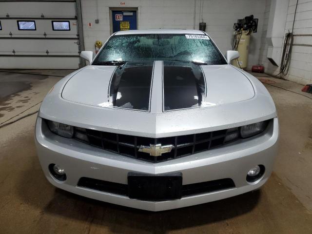 2G1FB1E36C9208741 - 2012 CHEVROLET CAMARO LT SILVER photo 5