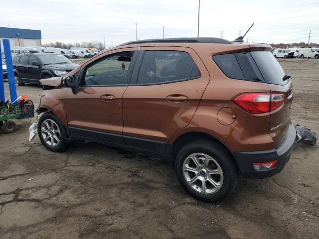 MAJ6P1UL9JC213681 - 2018 FORD ECOSPORT SE ORANGE photo 2