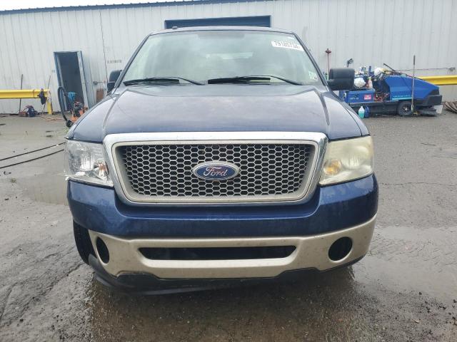 1FTPW12V08KB20652 - 2008 FORD F150 SUPERCREW BLUE photo 5