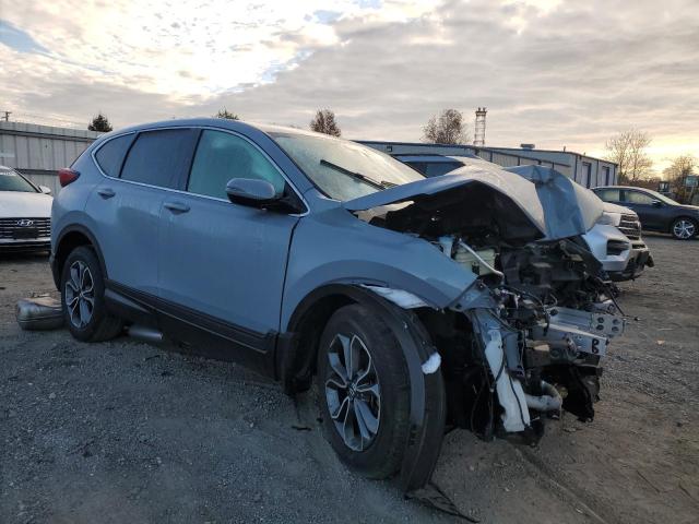 5J6RW2H58NA010255 - 2022 HONDA CR-V EX SILVER photo 4