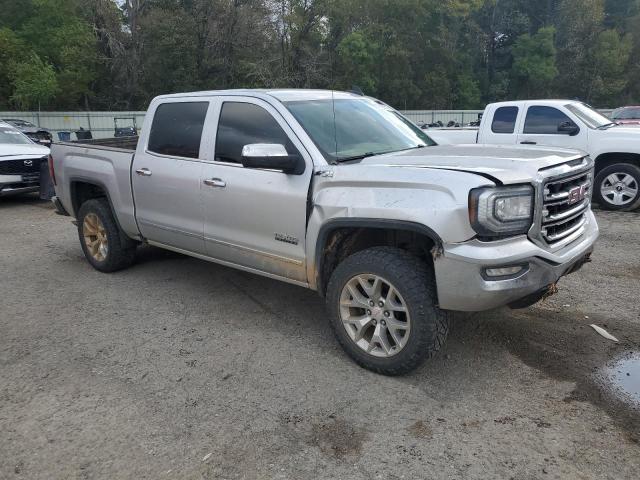 3GTU2NEC7JG565452 - 2018 GMC SIERRA K1500 SLT SILVER photo 4