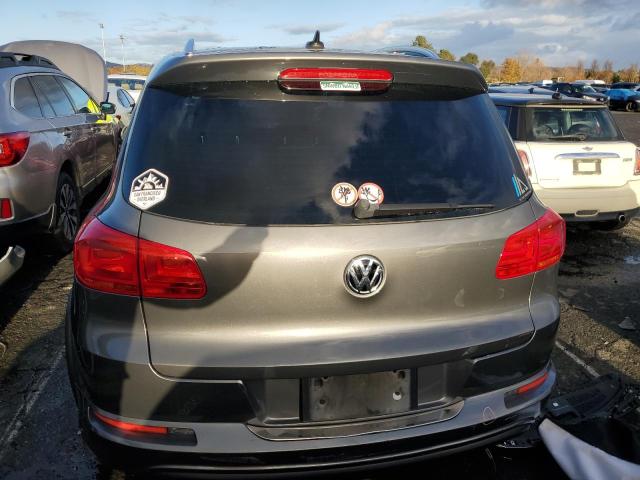 WVGBV7AX9FW043283 - 2015 VOLKSWAGEN TIGUAN S GRAY photo 6