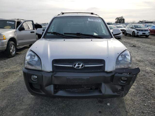 KM8JN12D96U256503 - 2006 HYUNDAI TUCSON GLS SILVER photo 5