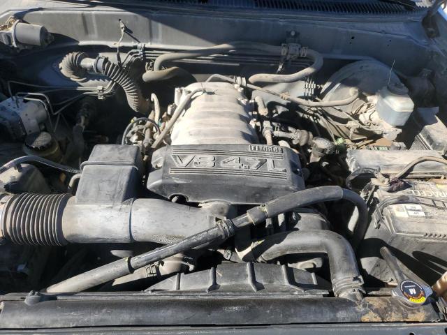 5TBET34114S448602 - 2004 TOYOTA TUNDRA DOUBLE CAB SR5 GRAY photo 11