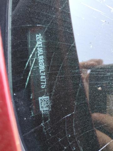 2LMTJ6LR8GBL74775 - 2016 LINCOLN MKX RESERVE 红色 照片 12