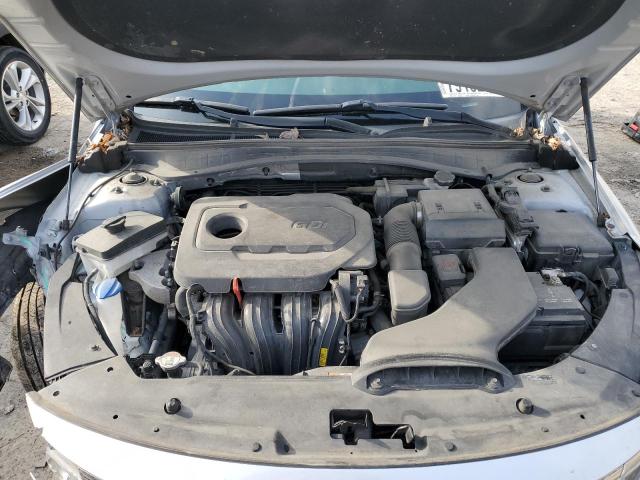 5XXGU4L39JG231589 - 2018 KIA OPTIMA EX SILVER photo 11