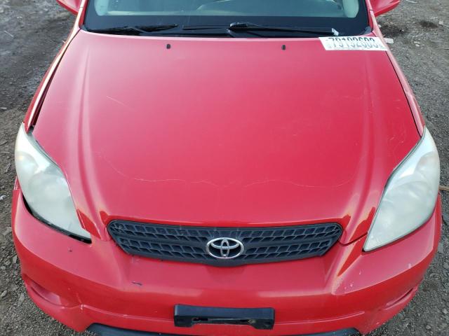 2T1KR32E48C692631 - 2008 TOYOTA COROLLA MA XR RED photo 11