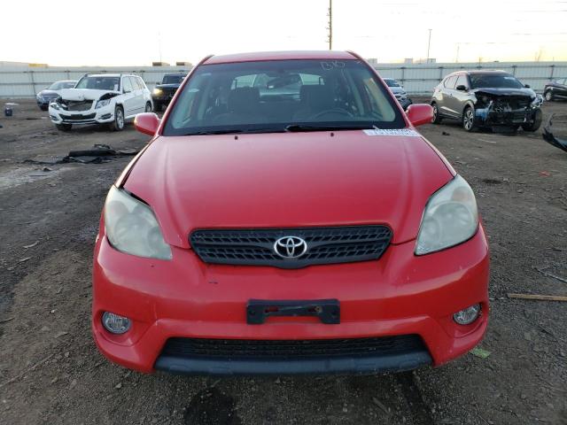 2T1KR32E48C692631 - 2008 TOYOTA COROLLA MA XR RED photo 5