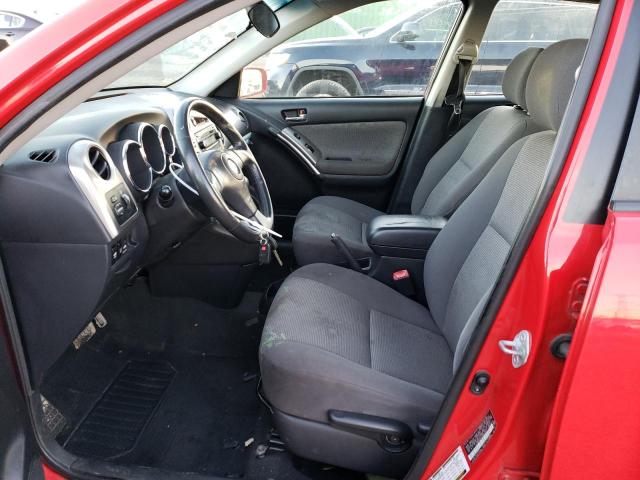 2T1KR32E48C692631 - 2008 TOYOTA COROLLA MA XR RED photo 7