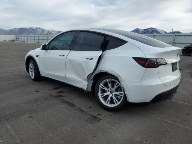 7SAYGDEE8PF667407 - 2023 TESLA MODEL Y WHITE photo 2