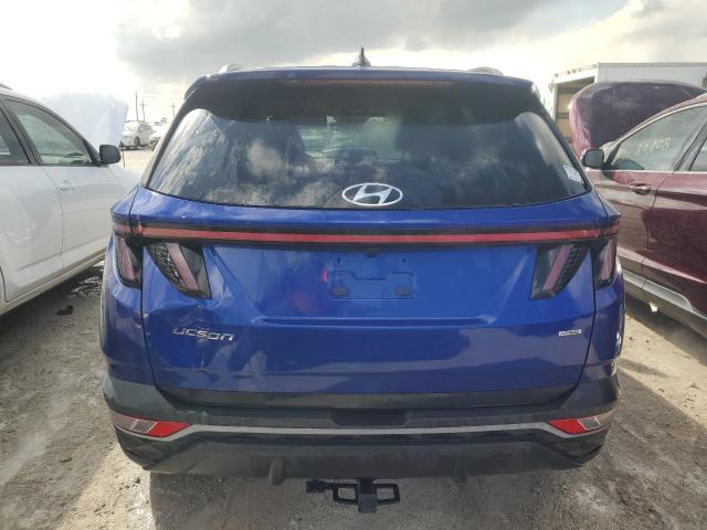 5NMJBCAEXPH168068 - 2023 HYUNDAI TUCSON SEL BLUE photo 6