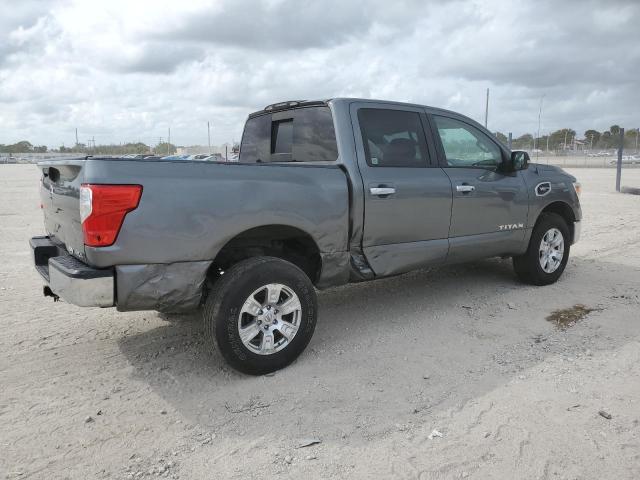 1N6AA1EJ1HN532037 - 2017 NISSAN TITAN S GRAY photo 3