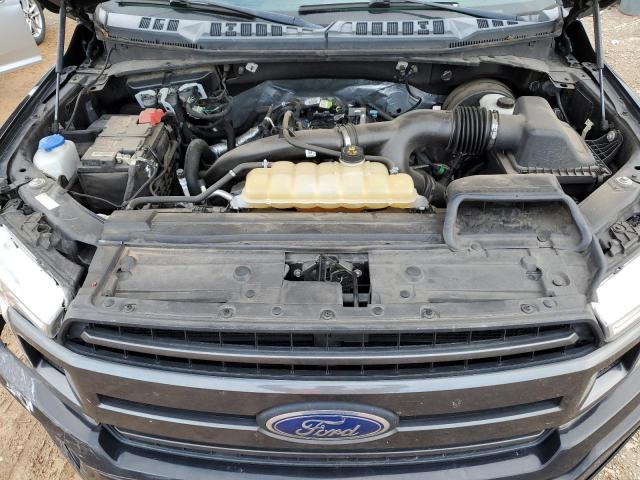 1FTEW1CP0KFB58146 - 2019 FORD F150 SUPERCREW BLACK photo 11