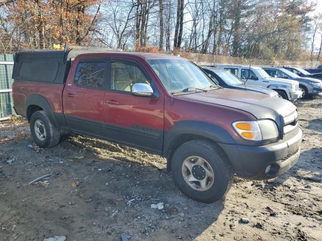 5TBDT44194S465830 - 2004 TOYOTA TUNDRA DOUBLE CAB SR5 BURGUNDY photo 4