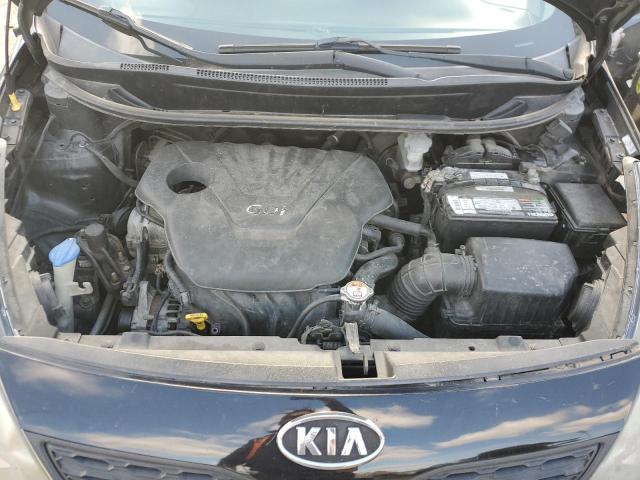 KNADM5A32C6013617 - 2012 KIA RIO LX BLACK photo 11