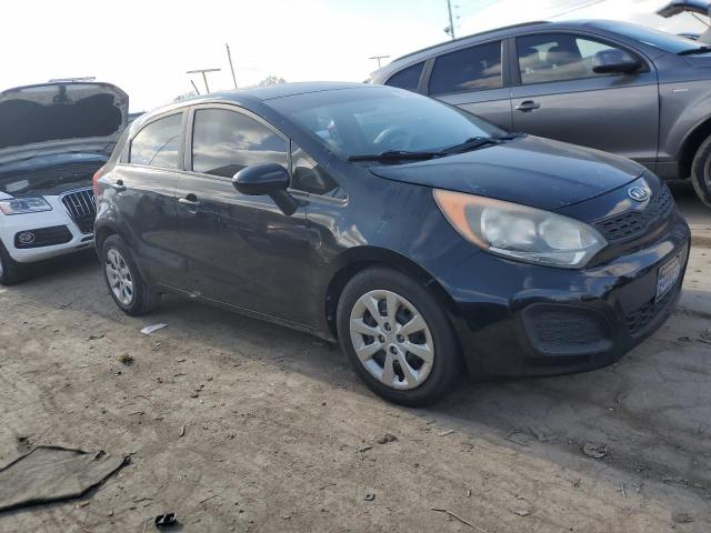 KNADM5A32C6013617 - 2012 KIA RIO LX BLACK photo 4