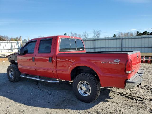 1FTNW21F53EA25891 - 2003 FORD F250 SUPER DUTY RED photo 2