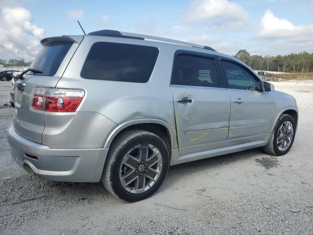 1GKKRTED5BJ379915 - 2011 GMC ACADIA DENALI SILVER photo 3