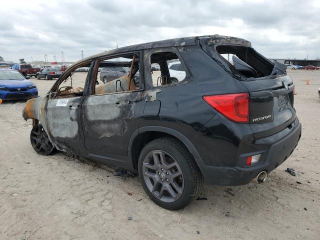 5FNYF8H59NB017484 - 2022 HONDA PASSPORT EXL BURN photo 2