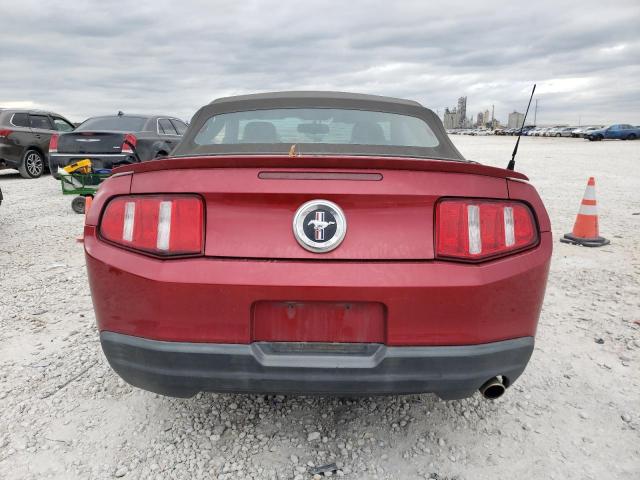 1ZVBP8EN3A5120965 - 2010 FORD MUSTANG RED photo 6