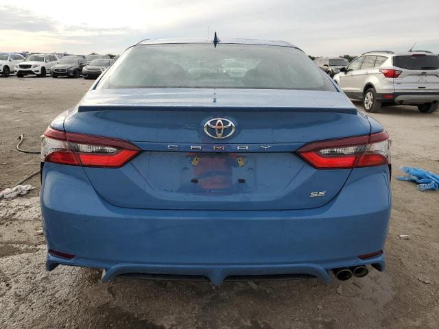 4T1G11AK5PU099334 - 2023 TOYOTA CAMRY SE NIGHT SHADE BLUE photo 6