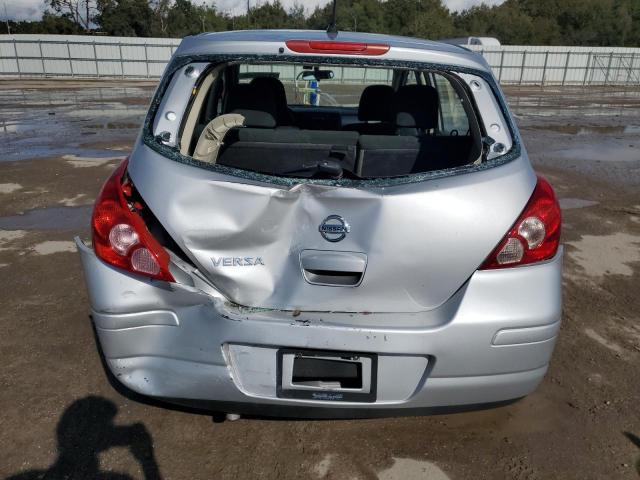 3N1BC1CP2BL493087 - 2011 NISSAN VERSA S SILVER photo 6