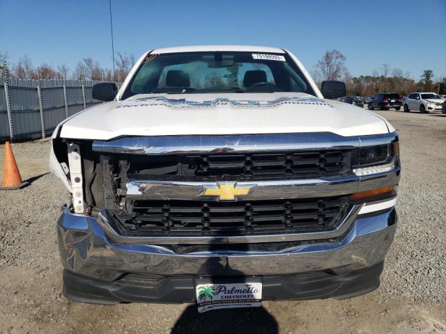 1GCNCNEC8JZ906116 - 2018 CHEVROLET SILVERADO C1500 WHITE photo 5