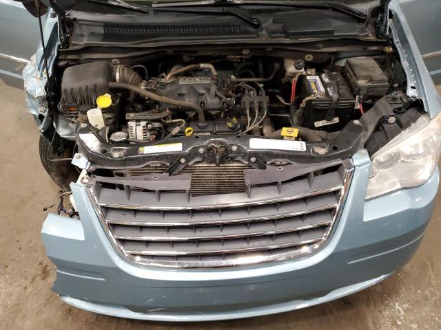 2A8HR54129R635385 - 2009 CHRYSLER TOWN & COU TOURING BLUE photo 12