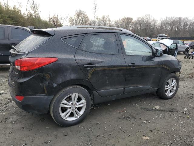 KM8JUCAC5AU021175 - 2010 HYUNDAI TUCSON GLS BLACK photo 3