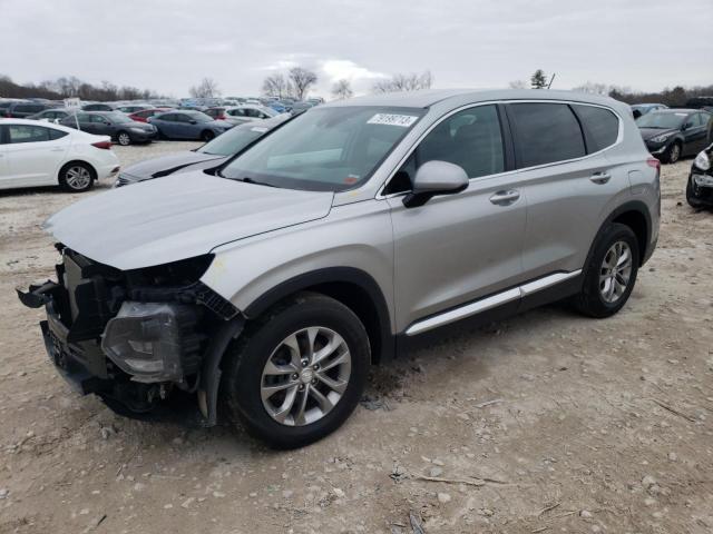 5NMS2CAD0LH273644 - 2020 HYUNDAI SANTA FE SE SILVER photo 1